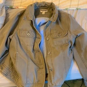 Tan jean jacket